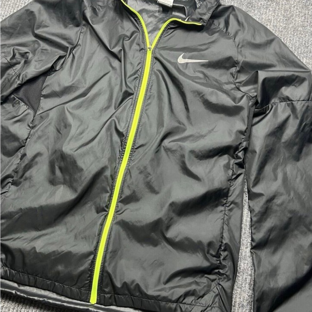 Nike Men’s Dri-Fit Windfly Running Jacket Black/Volt L